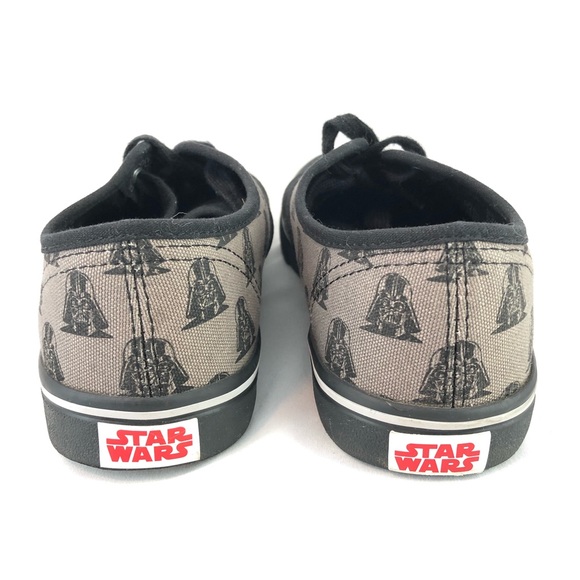 Disney Star Wars Darth Vader Shoe Men Sz 8 Black Skate Board Skater 8101 BKCC - Picture 11 of 13